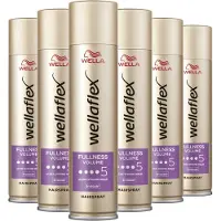 Wella 6x Flex Haarspray Fullness Volume Ultra Strong 250 Ml