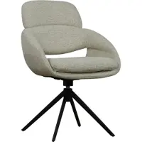 Meubelplaats Eetkamerstoel Mats draaibaar Pressent Beige