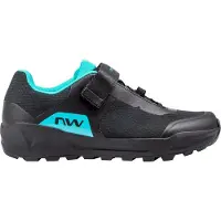 Northwave Escape Evo 2 MTB-schoenen voor dames Zwart/Blauw || Maat: 41