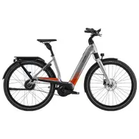 Cannondale Mavaro Neo 1 Enviolo Traploze Elektrische Stadsfiets 625 Wh 700 mm Grijze Riem || Maat: S / 149-170 cm