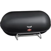 Wesco Breadboy Broodtrommel | 12 Liter | Metaal - Matzwart | Broodbewaardoos - Designed in Germany