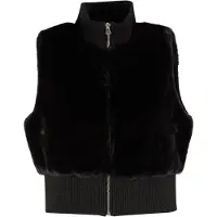 Urban Classics Bodywarmer zwart