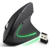 Esperanza Verticale computermuis - optische sensor - draadloos