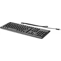 HP USB-toetsenbord voor computer, Volledige grootte (100%), Kabel, USB, Zwart