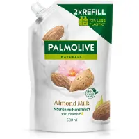 Palmolive Handzeep Navulling Doypack Naturals Almond Milk 500 ml