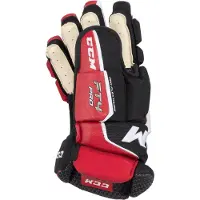 CCM - Jetspeed FT4 - Pro - IJshockeyhandschoenen - Kinderen - Zwart - Rood - Wit - 11