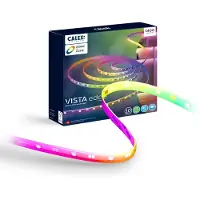Calex LED Strip - 10 Meter - RGB + CCT Individual Control - 1400 Lumen - Binnengebruik - Koel tot Warm Wit Licht & Kleuren Verlichting - Muzieksynchronisatie - Afstandsbediening
