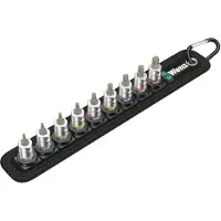 Wera 05003882001 Belt 3 Torx Hf Bitnuss/Set Torx met vasthoudfunctie