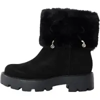 GUESS Enkellaarsjes 'Yaneli' zwart