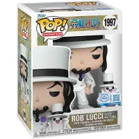 Funko POP! One Piece POP! Anime - Rob Lucci met Hattori