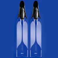 C4 Ghost 250 Spearfishing Fins Transparant EU 38-39