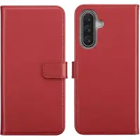 Selencia Echt Leren Bookcase voor de Samsung Galaxy A17 (5G) / (4G) - Rood