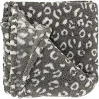 Unique living plaid zion 150x200cm dark grey