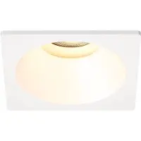 LEDVION – LED Inbouwspot Vierkant 81x81mm – Wit – Dimbaar – Kantelbaar – GU10 – 2700K – 3W – IP20