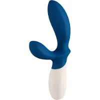 LELO Loki Wave 2 - oplaadbare prostaat vibrator - waterdicht - blauw