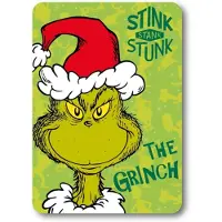 The Grinch Stink Christmas Fleece deken 100 x 140 cm