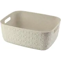 Curver Softex Opbergmand M Krijtwit Beige beige Kunststof Opberger