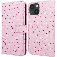IMoshion Design Bookcase voor de Apple iPhone 15 - Blush Berries