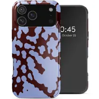 Selencia Vivid Backcover met MagSafe voor de Apple iPhone 17 Pro Max - Moo'd Lavender Glow