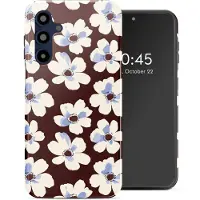 Selencia Vivid Backcover voor de Samsung Galaxy A16 - Choco Flower Pop
