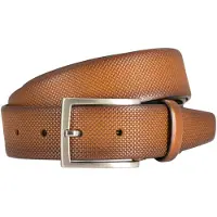Lindenmann riem cognac structuur