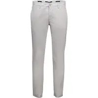 Alberto Two-Tone-Structure Slim Fit Chino beige, Effen