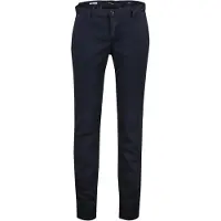 Alberto Katoenen chino Rob donkerblauw slim fit