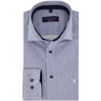 Casa Moda overhemd blauw geprint
