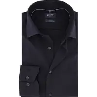 Olymp Luxor 24/Seven Overhemd Navy | Lichtblauw | Maat 43