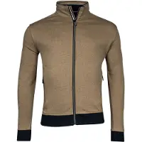 Baileys vest bruin rits katoen