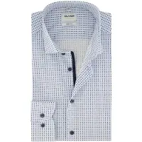 Olymp Overhemd lichtblauw print extra slanke fit