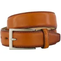 Lindenmann riem bruin leder
