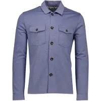 Born with Appetite Dustin shirtjacket blauw gemêleerd