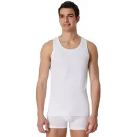 Schiesser Long Life Cotton Shirt 0/0 wit XL Heren
