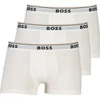 BOSS Boxershorts 'Power' camel / grijs / zwart / wit