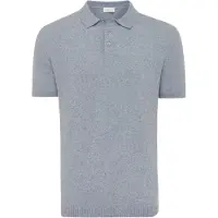 Gentiluomo polo grijs gemeleerd normale fit