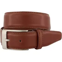 Lindenmann riem leer bruin