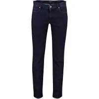 Alberto 5-pocket jeans effen donkerblauw