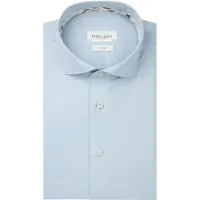 Profuomo Slim Fit Overhemd blauw, Effen