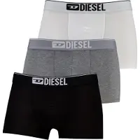 Diesel Boxershorts 'Damien' grijs gemêleerd / zwart / wit