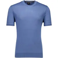 HUGO BOSS blauw T-shirt H-Jiovanni met boord