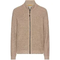 Camel active vest beige gemêleerd katoen