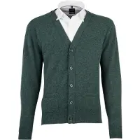 William lockie lamswollen vest groen