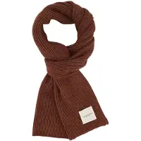 Profuomo sjaal bruin effen
