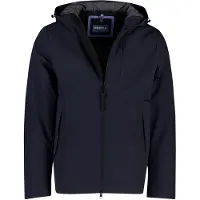 People of Shibuya jas donkerblauw waterafstotend polyester