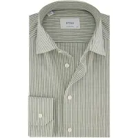 Eton business overhemd Contemporary Fit groen