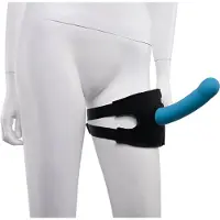 Sportsheets - Pivot 2 in 1 Forced-O Strap - Zwart