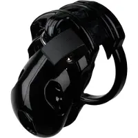 The Vice - Kuisheidskooi - Peniskooi - Chastity Cage - Zwart - Verkrijgbaar in Maten Mini Standaard en Plus Mini