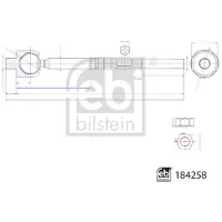 FEBI BILSTEIN Axiaalgewricht, spoorstang 184258