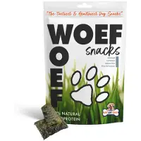 Woef Woef Hondensnack Zalmhuid L 150 Gr